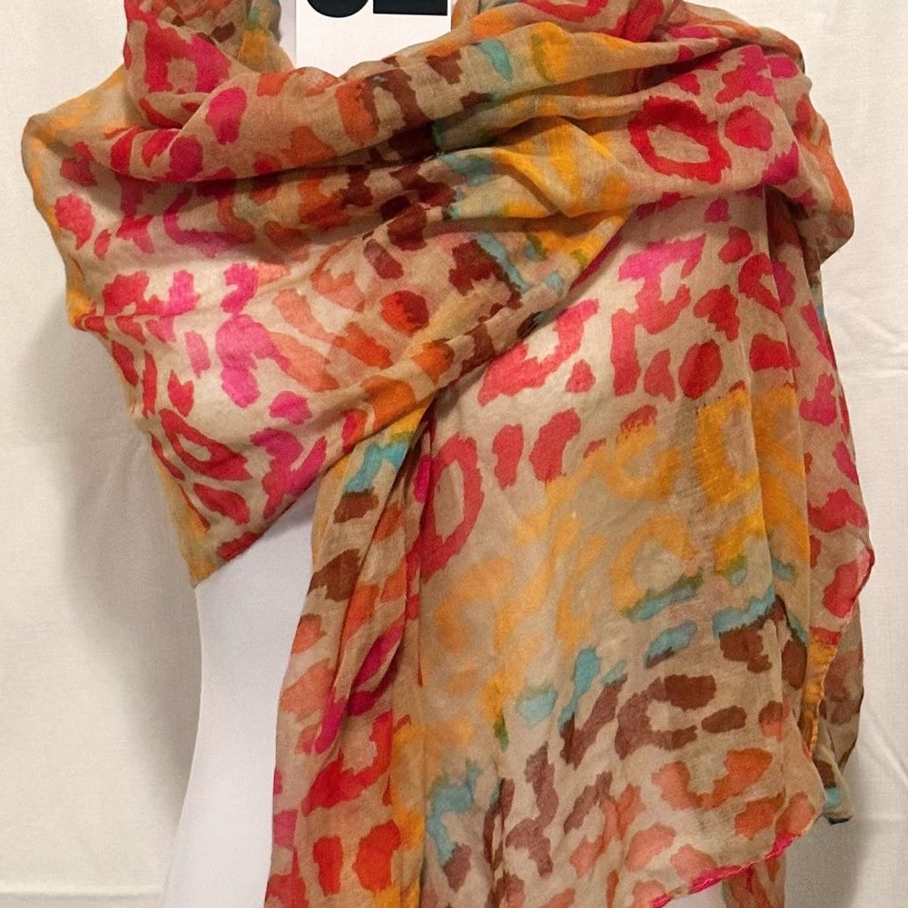 Multi-color scarf - Picture 2 of 3